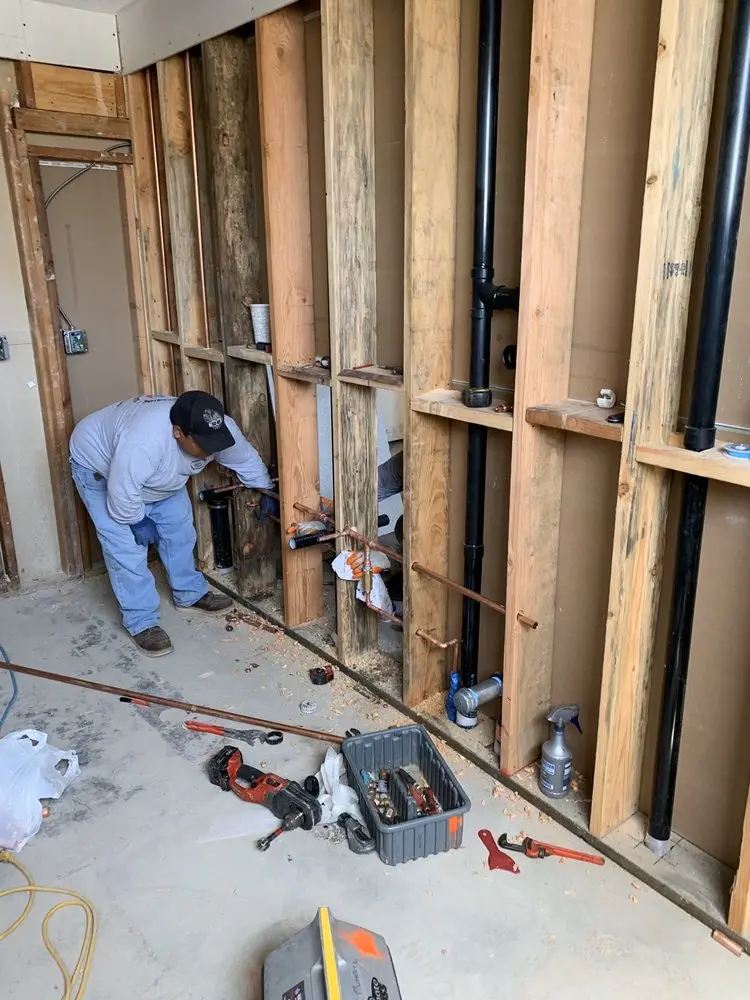 Commercial rough-in plumbing for Water Heater Replacement in Killingworth